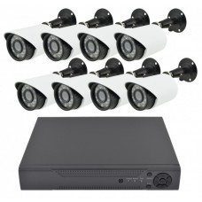Комплект видеонаблюдения Melad на 8 камер 1 mp AHD KIT (12331)