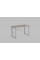 Письмовий стіл Ferrum-decor Драйв 750x1000x600 Сірий метал ДСП Дуб Сонома Трюфель 16 мм (DRA012)