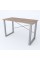Письменный стол Ferrum-decor Драйв 750x1000x600 Серый металл ДСП Дуб Сонома Трюфель 16 мм (DRA012)