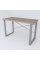 Письмовий стіл Феррум-декор Привід 750x1000x600 Сірий метал ДСП Дуб Сонома трюфель 32 мм (DRA138)