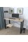 Письменный стол Ferrum-decor Драйв 750x1000x700 Черный металл ДСП Дуб Сонома 32 мм (DRA193)