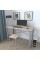 Письменный стол Ferrum-decor Драйв 750x1000x700 Серый металл ДСП Дуб Сонома 16 мм (DRA074)