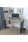 Письменный стол Ferrum-decor Драйв 750x1000x600 Черный металл ДСП Дуб Сонома Трюфель 32 мм (DRA131)