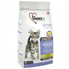 Сухой корм для котят 1st Choice Kitten Healthy Start со вкусом курицы 10 кг (65672290906)