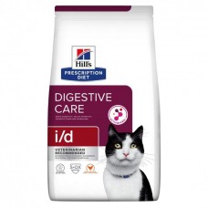 Лечебный корм Hill's Prescription Diet i/d Digestive Care с курицей для кошек с заболеваниями ЖКТ 8 кг (052742041049)