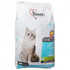 Сухой корм 1st Choice Adult Healthy Skin&Coat для взрослых кошек 5.44 кг (65672262057)