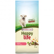 Сухой премиум корм для собак средних и крупных пород Happy Life Adult with Lamb 15 кг (5410340311011)