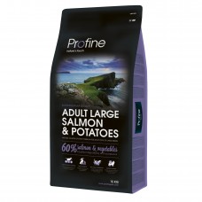 Сухой корм для взрослых собак крупных пород Profine Adult Large Salmon с лососем и картофелем 15 кг (8595602517619)