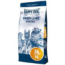 Корм для взрослых и рабочих собак Happy Dog 26/16 Profi Line Sportive 20 кг (2576)