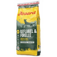 Корм для собак JOSERA Geflügel Forelle 15 кг