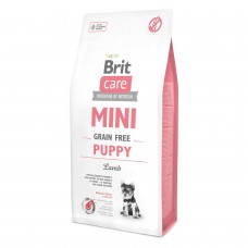 Сухой корм для щенков миниатюрных пород Brit Care Mini Grain Free Puppy 7 кг (8595602520152)