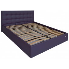 Ліжко Richman Честер 140 х 190 см Madrit -0965 Фіолетове