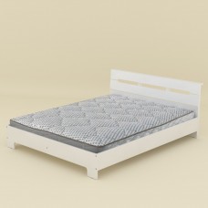 Кровать Компанит 160 х 200 Стиль Белый (New-115)