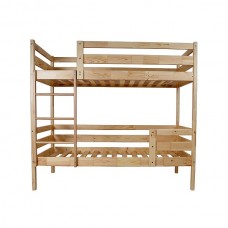 Двоярусне дерев'яне ліжко для підлітка з ящиками Sportbaby 190х80 см лакована babyson 4
