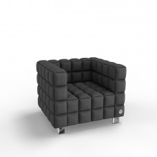 Мягкое кресло KULIK SYSTEM NEXUS Ткань 1 Серый (hub_CjYn63339)