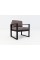 М'яке крісло на металевому каркасі JecksonLoft Універсал, Коричневий 038