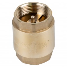 Клапан зворотній F1 1/4"×F1 1/4" (латунь) euro 410г AQUATICA (779656)