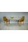 Стол обеденный Intarsio Exen 120х80 см Серый