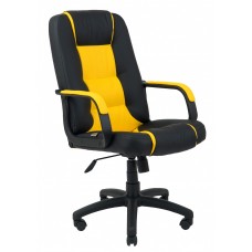 Офисное кресло руководителя Richman Челси Флай 2230-2240 Пластик Рич М2 AnyFix Желто-Черное