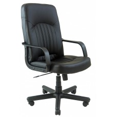 Офісне крісло керівника Richman Фіджі Флай 2230 Пластик М1 Tilt Чорне