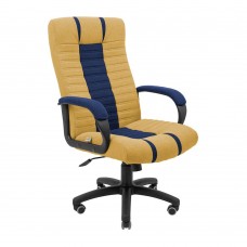 Офісне крісло керівника Richman Atlant Rich M1 Tilt Жовто-синій