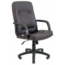 Офісне крісло керівника Richman Фіджі Zeus Deluxe Brown Пластик Річ М1 Tilt Коричневе
