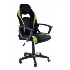 Офисное кресло руководителя BNB StartDesign Tilt Черно-зеленый