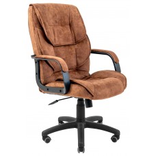 Офісне крісло керівника Richman Фоксі Morant 01 Пластик Річ М1 Tilt Коричневе