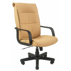 Офісне крісло керівника Richman Ріо Флай 2201 Пластик М1 Tilt Темно-Бежове