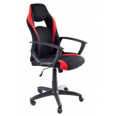 Офісне крісло керівника BNB StartDesign Tilt Чорно-червоний