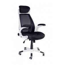 Офісне крісло керівника BNB XenonDesign Anyfix Біло-чорний