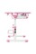 Зростаюча парта для дівчинки FunDesk Lavoro L 794 x 608 x 540-720 мм Pink