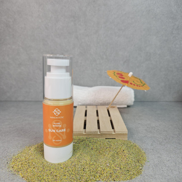 Флюид крем солнцезащитный Sun care 30 мл Nanoestetic