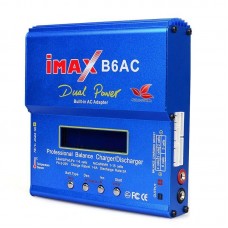 Зарядний пристрій Imax B6AC 80W з балансиром та вбудованим БП (100489)