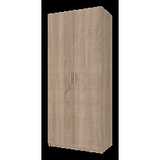 Распашной шкаф для одежды Promo Doros Сонома 2 двери ДСП 90х48х204 (40908024)