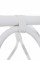 Підвісне крісло-гойдалка Лілія CRUZO натуральний білий ротанг (ks0009)