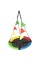 Садова гойдалка - гніздо Outtec XXL з прапорцями мультиколор