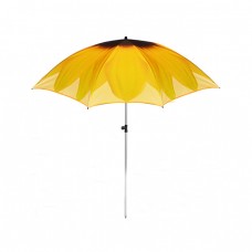 Пляжна парасолька від сонця велика з нахилом Stenson "Соняшник" 2 м Жовтий