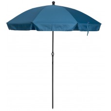 Большой пляжный зонт с тефлоновым покрытием 180 см Livarno Синий (100343334 blue)