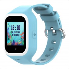 Детские умные GPS часы Wonlex KT21 Blue с видеозвонком (SBWKT21BLUE)