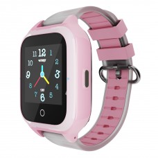 Детские водонепроницаемые GPS часы с видеозвонком MYOX MX-55GW 4G Розовый