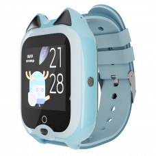 Детские водонепроницаемые GPS часы с видеозвонком MYOX MX-58BW 4G Голубой