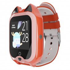 Детские водонепроницаемые GPS часы с видеозвонком MYOX MX-58UW 4G Оранжевый
