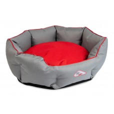 Лежак для собак и кошек Pet Fashion BOSPHORUS 3 (95x78x24 см) Красно-серый (4823082417650)