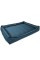 Лежак ліжко для собак всіх порід EGO Bosyak Рогожка 2XL 115x95 Синій (спальне місце для великих собак)