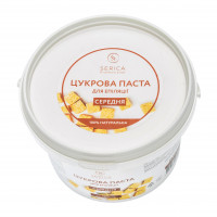 Цукрова паста для шугарингу Serica Середня 100% натуральна 1000 г