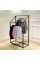 Вешалка стойка для одежды GoodsMetall в стиле Лофт 1700х1600х450мм ВШ156