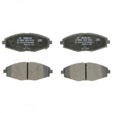 Тормозные колодки Bosch дисковые передние CHEVROLET/DAEWOO Lanos/Matiz F 0.8-1.5 0986424512