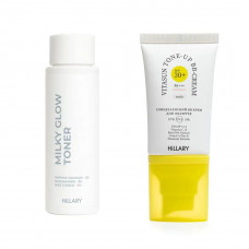 Набор для ровного тона и ежедневной защиты SPF30+ Nude HiLLARY Set for Even Skin Tone Daily SPF30+ Protection
