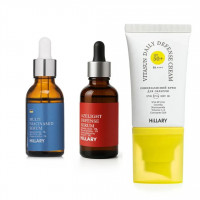 Набір сироваток та сонцезахисного крему для обличчя Hillary Face Care Set